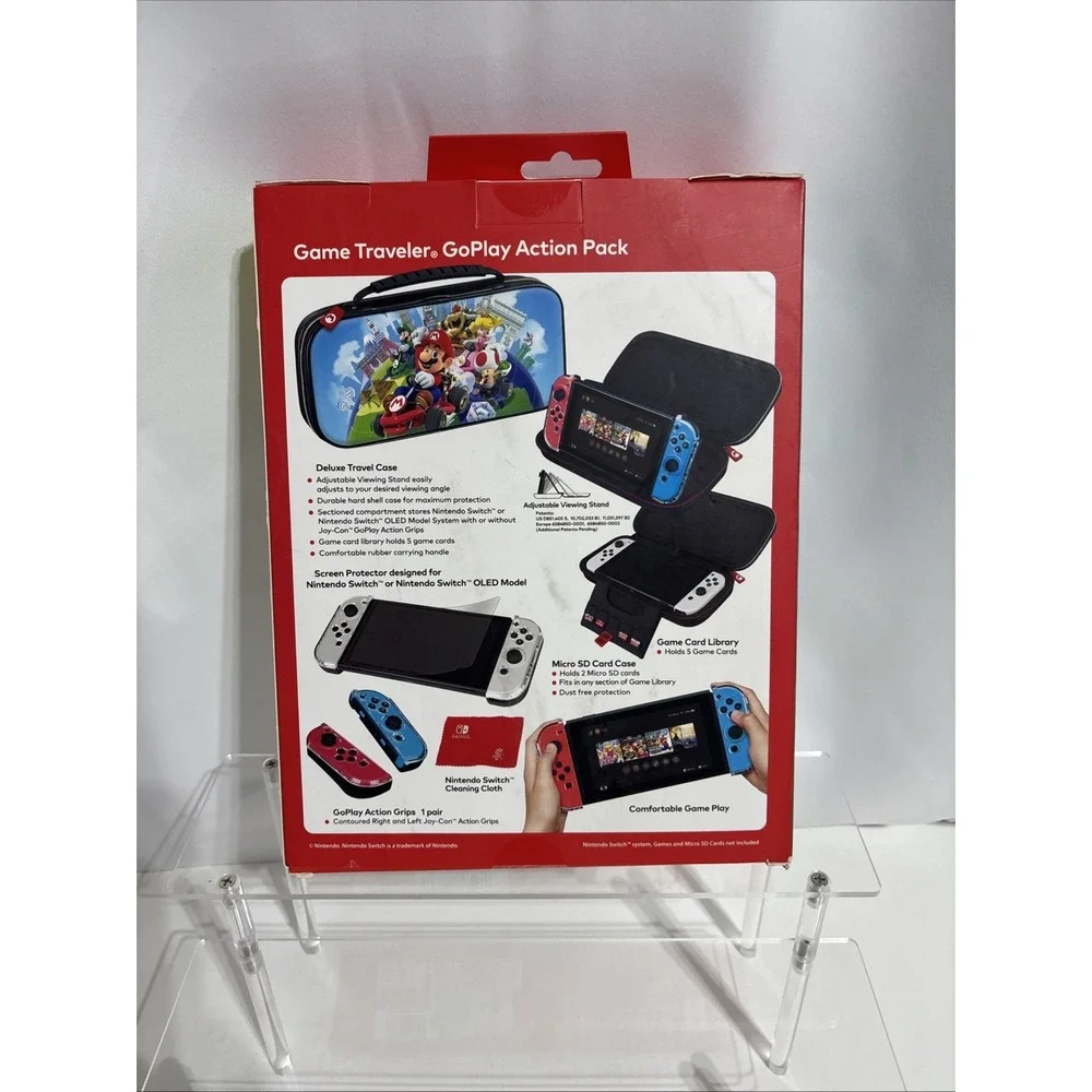 Nintendo Switch Game Traveler GoPlay Action Pack - Mario Kart Screen‎ Protector